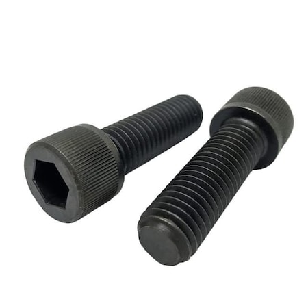 Newport Fasteners #12-28 Socket Head Cap Screw, Socket, Black Oxide Alloy Steel, 1/2 in Length, 2500 PK 377102-2500
